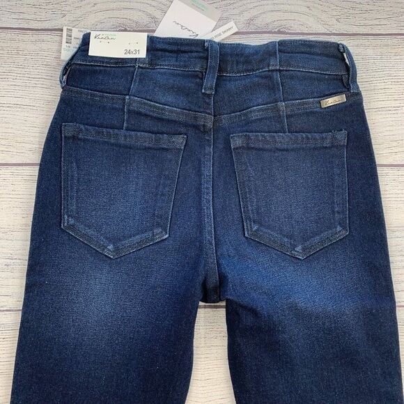 KanCan Maurices  Skinny Jeans sz 24 Long Dark Wash 31" Inseam Stretch New NWT - Picture 5 of 9